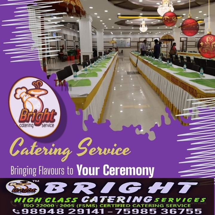 Bright High class Veg catering in Pondicherry