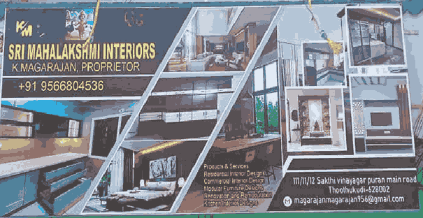 Sri Mahalakshmi Interior designers in thoothukudi