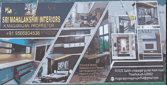 Sri Mahalakshmi modular kitchen designers in thoothukudi