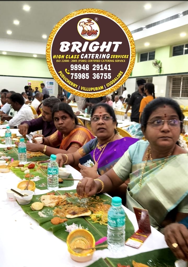 Bright High Class Veg Catering  in Villupuram